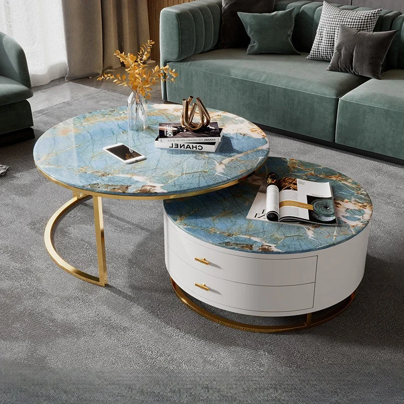 Design Modern Coffee Table Drawer Storage Round Kitchen Side Table Designer Space Saving Tavolino Soggiorno Home Furniture
Design Modern Coffee Table Drawer Storage Round Kitchen Side Table Designer Space Saving Tavolino Soggiorno Home Furniture