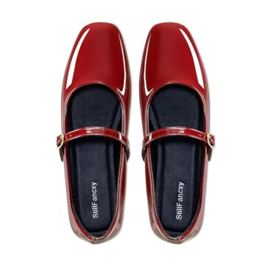 Women's Mary Jane Flats Closed Round Toe Ballet Flat Dressy Comfortable Slip on Shoes
Women's Mary Jane Flats Closed Round Toe Ballet Flat Dressy Comfortable Slip on Shoes