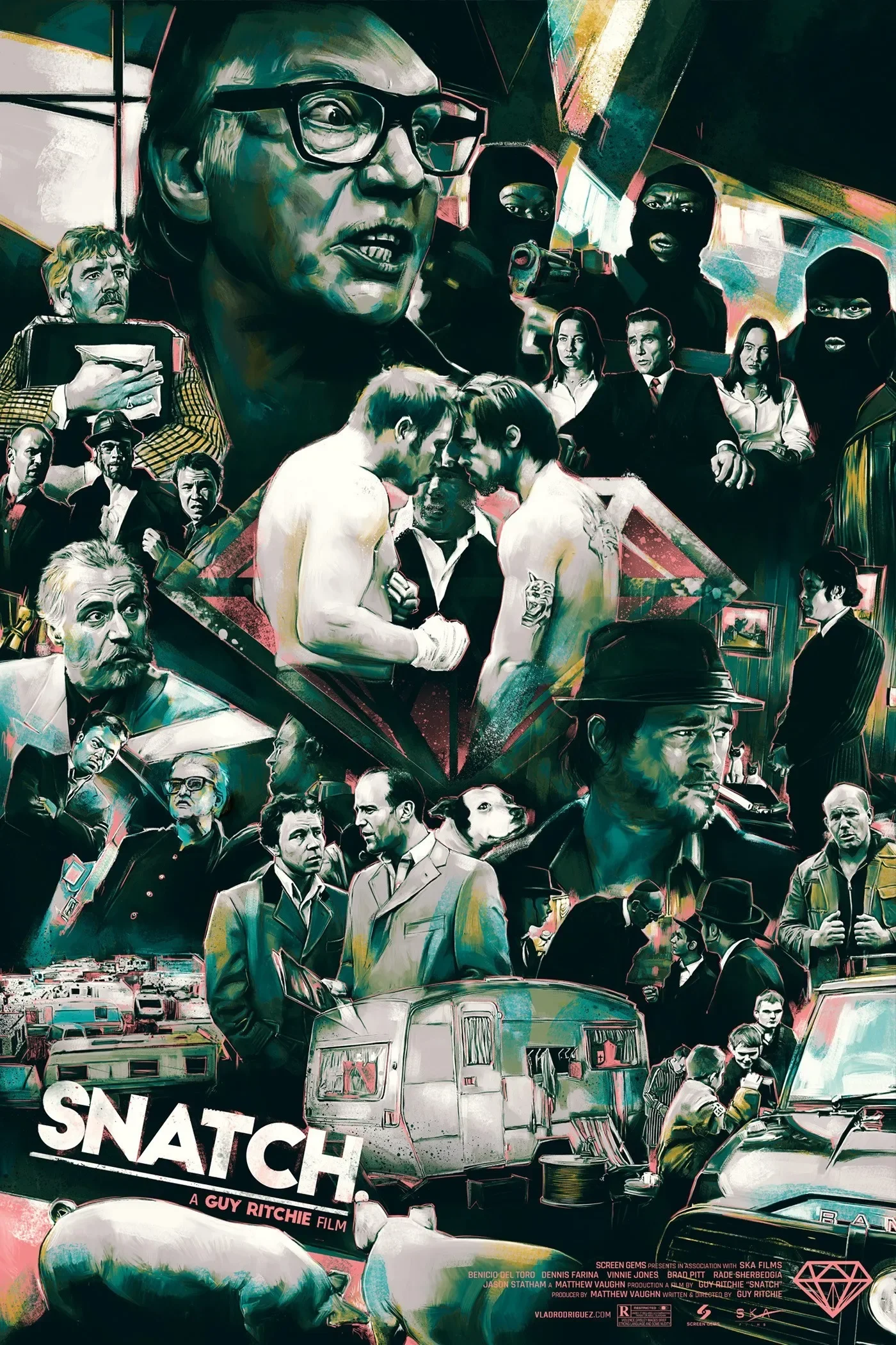 SNATCH MOVIE, Art Picture Print Silk Poster ,Home Wall Decor
SNATCH MOVIE, Art Picture Print Silk Poster ,Home Wall Decor