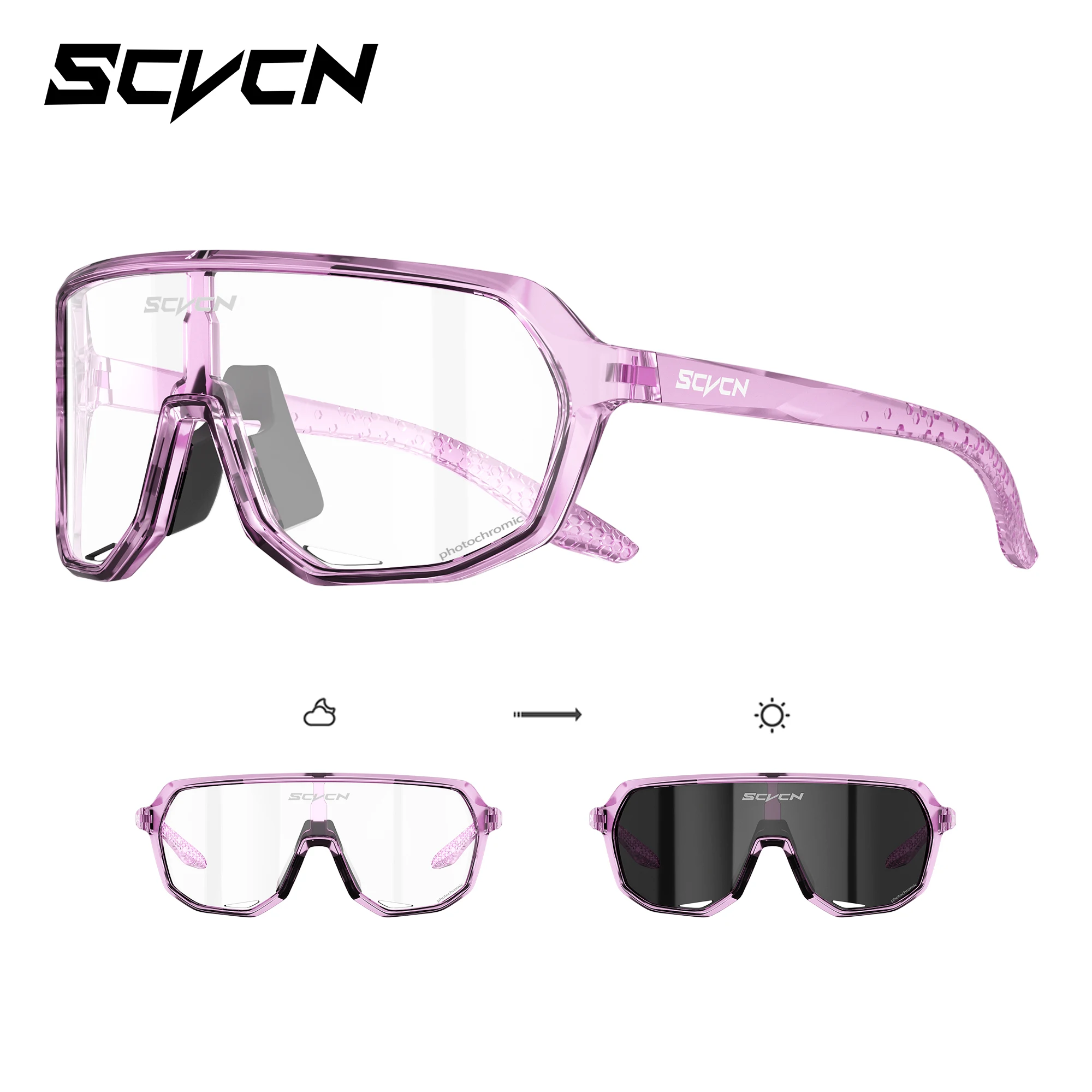 SCVCN RED Photochromic Sunglasses Cycling Glasses Bike UV400 Speed Road Bicycle Eyewear Sports Goggles Outdoor MTB Eyepieces Man
SCVCN RED Photochromic Sunglasses Cycling Glasses Bike UV400 Speed Road Bicycle Eyewear Sports Goggles Outdoor MTB Eyepieces Man