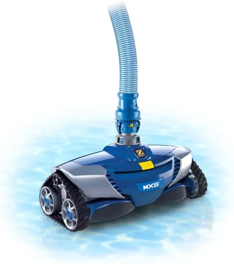 Zodiac MX8 Suction Pool Cleaner for All In-Ground Pool Surfaces, 39 ft Reach, Excellent Traction for All Surfaces
Zodiac MX8 Suction Pool Cleaner for All In-Ground Pool Surfaces, 39 ft Reach, Excellent Traction for All Surfaces