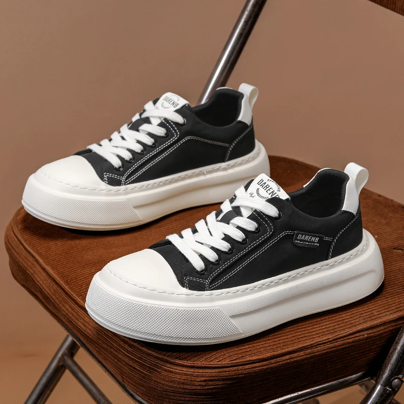 Трендовые повседневные туфли с закрытым носком на толстой подошве, большие размеры, весенняя новинка, удобные, дышащие, универсальные цвета
Трендовые повседневные туфли с закрытым носком на толстой подошве, большие размеры, весенняя новинка, удобные, дышащие, универсальные цвета