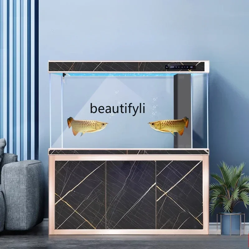 ss 7486 ssNew living room ultra-white glass arowana tank household ecological large aquarium bottom filter
ss 7486 ssNew living room ultra-white glass arowana tank household ecological large aquarium bottom filter