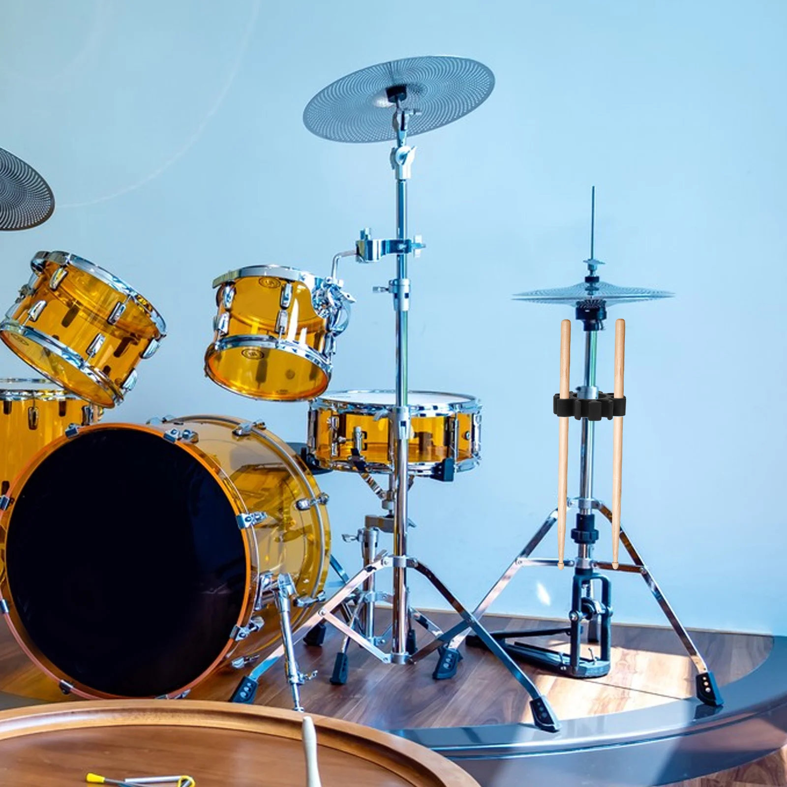 3.8cm Silicone Drumstick Holder Clip Secure Fit for Drum Kits Quick Storage Compact Design Drum Kit Accessories
3.8cm Silicone Drumstick Holder Clip Secure Fit for Drum Kits Quick Storage Compact Design Drum Kit Accessories