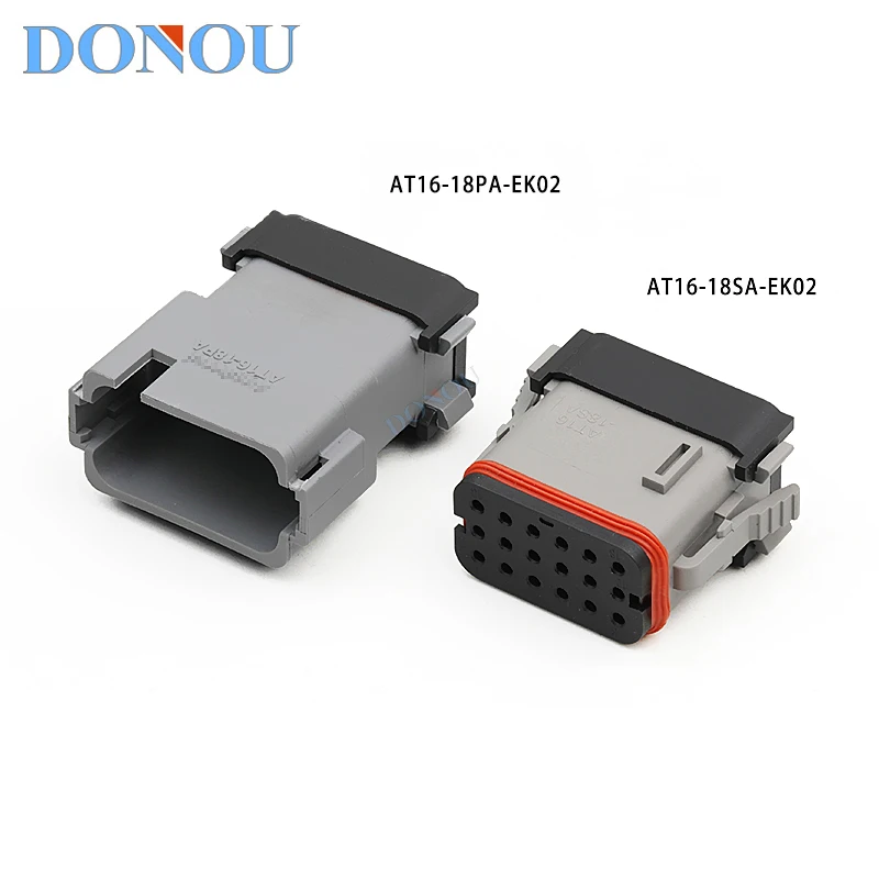 AT16-18SA-EK02 AT16-18PA-EK02 18-Pin Waterproof Automotive Connector Male Female Set
AT16-18SA-EK02 AT16-18PA-EK02 18-Pin Waterproof Automotive Connector Male Female Set
