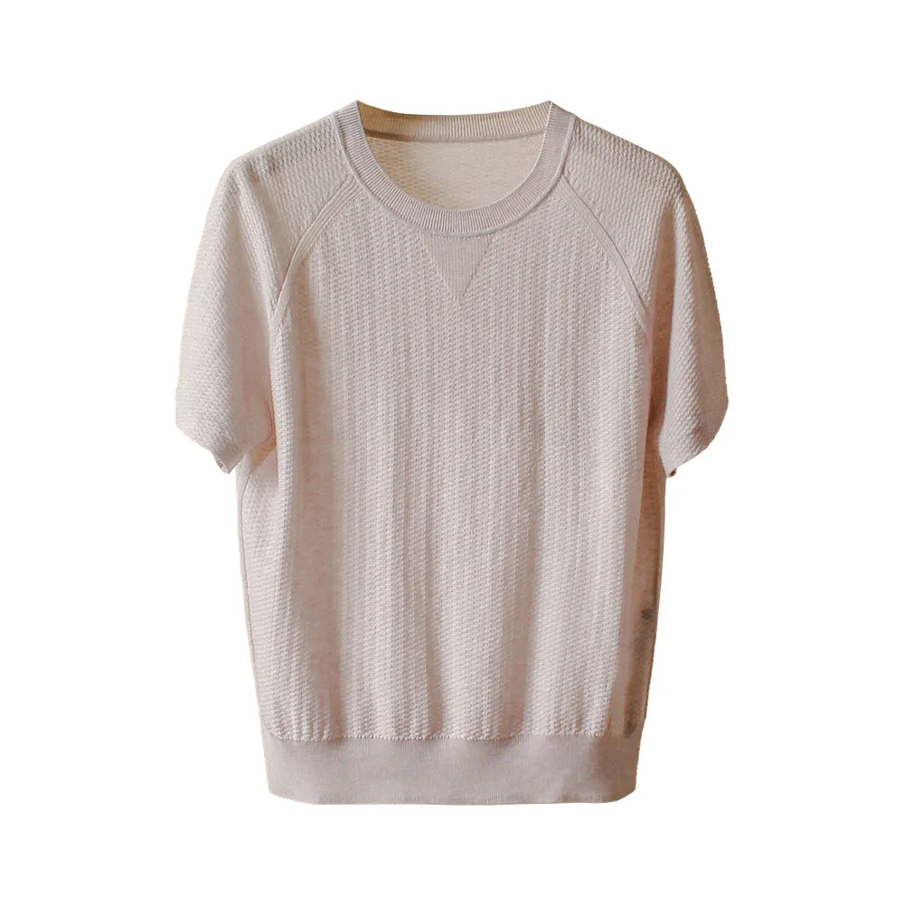 2024 Women's Clothing Thin short-sleeved bottoming T-shirt Spring Summer New No.48
2024 Women's Clothing Thin short-sleeved bottoming T-shirt Spring Summer New No.48