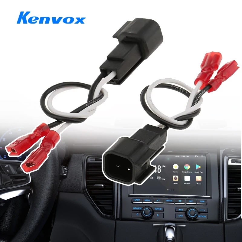 Pair 72-5600 Speaker Install Wiring Harness Adapter for Select Vehicles
Pair 72-5600 Speaker Install Wiring Harness Adapter for Select Vehicles
