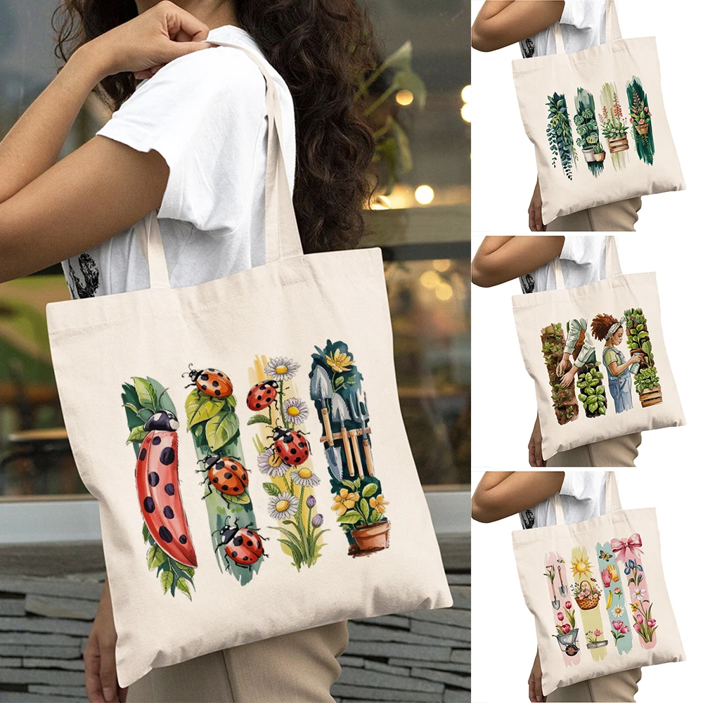 Casual Girl Daily use Bags Double Print Flower Women Shopping Shoulder Handbag Large Capacity Floral Lady Shopper Bag 40x45cm
Casual Girl Daily use Bags Double Print Flower Women Shopping Shoulder Handbag Large Capacity Floral Lady Shopper Bag 40x45cm