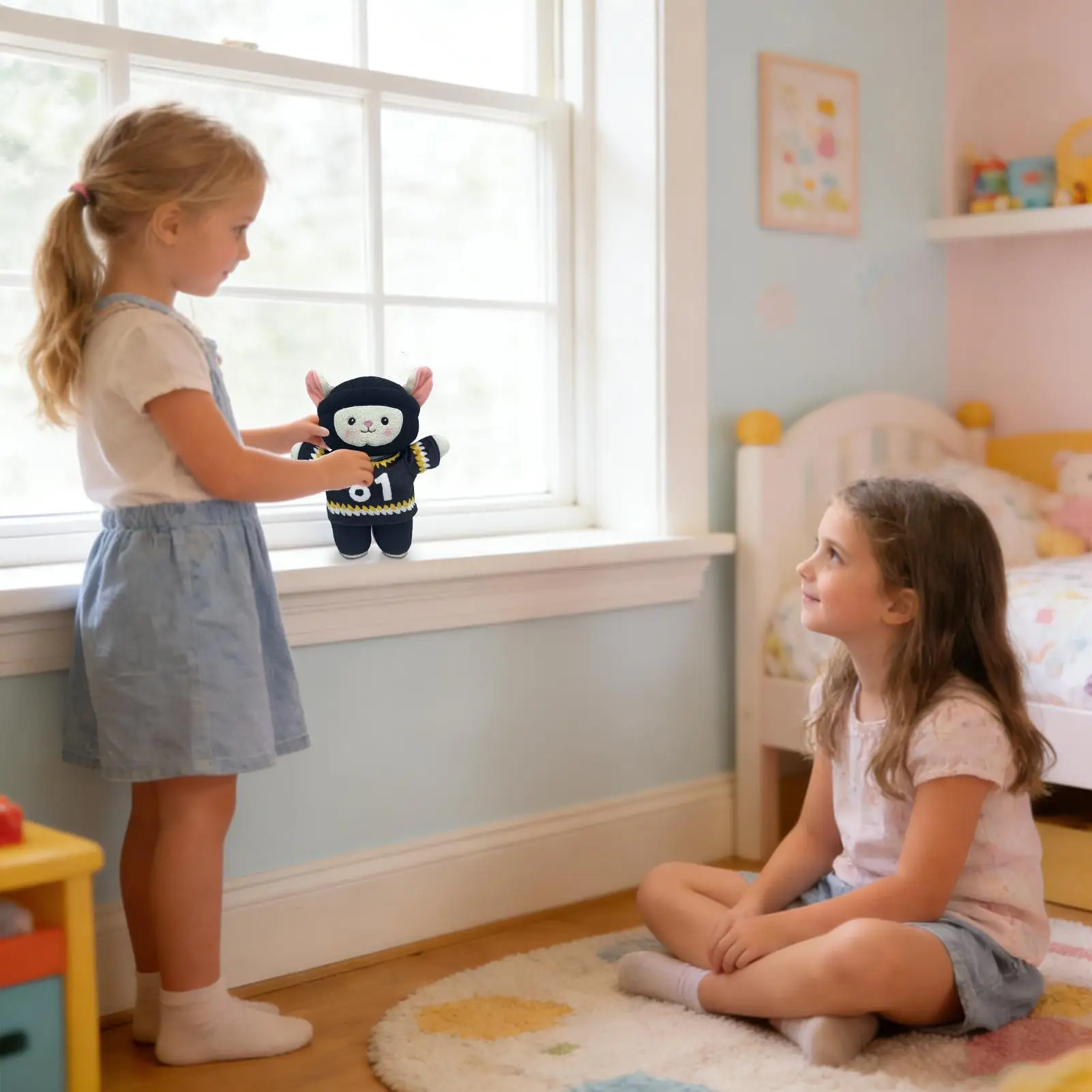 Bunny Stuffed Animal Plush Easter Rabbit Toy Bunny Soft Stuffed Doll for Kids Adults Nursery Home Desk Sofa Bed Playroom Car
Bunny Stuffed Animal Plush Easter Rabbit Toy Bunny Soft Stuffed Doll for Kids Adults Nursery Home Desk Sofa Bed Playroom Car