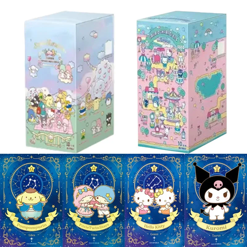 Genuine Kayou Sanrio Family Cute Dream Collection Card Collection Package Build Dream Park Kulomi Melody Trading Cards
Genuine Kayou Sanrio Family Cute Dream Collection Card Collection Package Build Dream Park Kulomi Melody Trading Cards