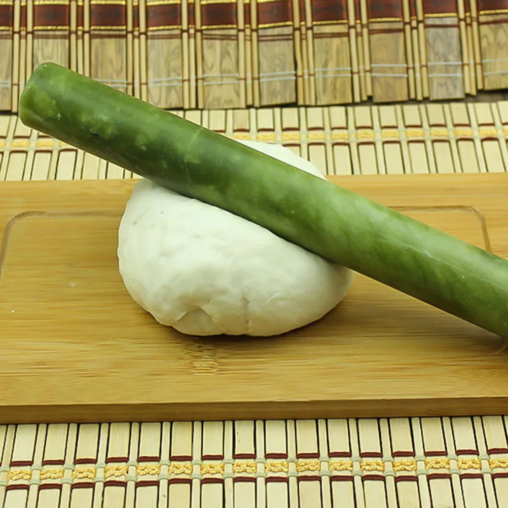 Jade Rolling Pin Marble Pins for Baking Fondant Pizza Dough Roller Pastry Wheel Clay Large Smooth Ergonomic Different Colors
Jade Rolling Pin Marble Pins for Baking Fondant Pizza Dough Roller Pastry Wheel Clay Large Smooth Ergonomic Different Colors
