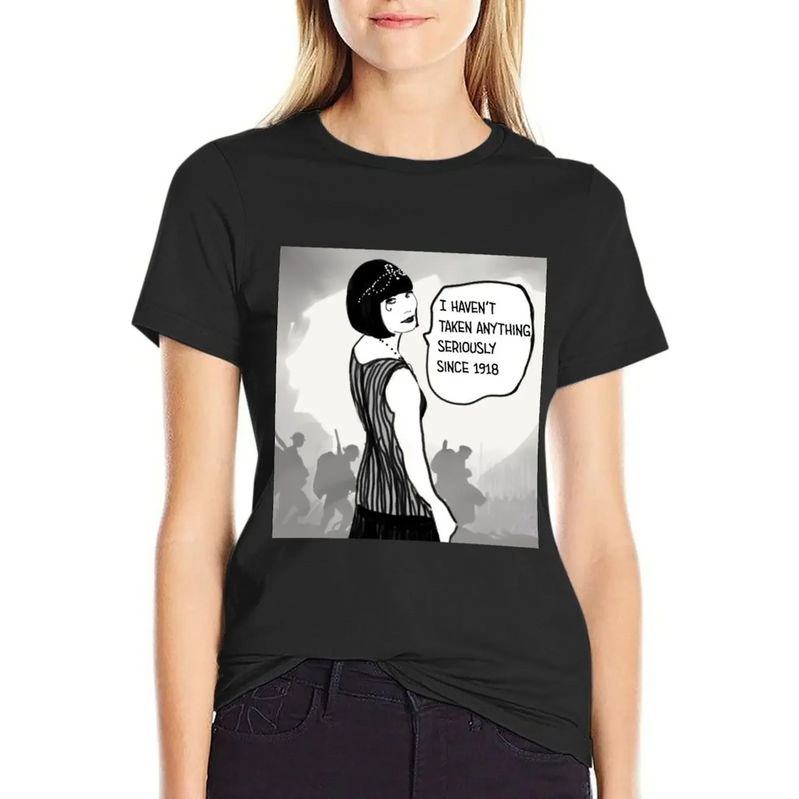 Phryne Fisher will be the Death of Me T-Shirt cute tops vintage clothes quick-drying white t-shirts for Women
Phryne Fisher will be the Death of Me T-Shirt cute tops vintage clothes quick-drying white t-shirts for Women
