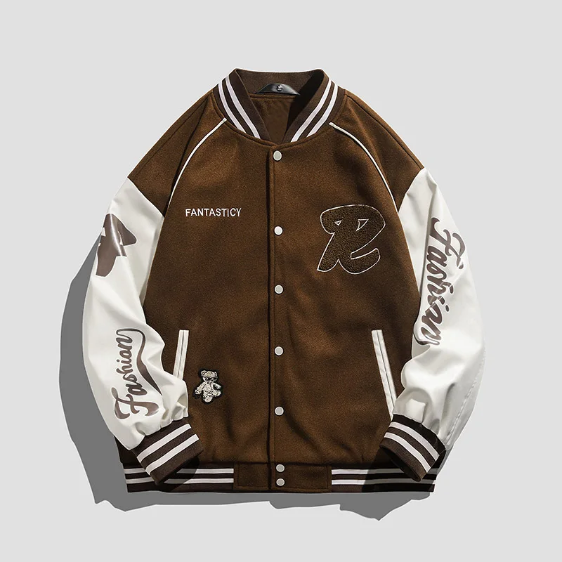 Casual Bomber Jackets Men Autumn Winter Streetwear Baseball Uniform Vintage Homme Couple Clothing Oversized Hip Hop Fashion Male
Casual Bomber Jackets Men Autumn Winter Streetwear Baseball Uniform Vintage Homme Couple Clothing Oversized Hip Hop Fashion Male