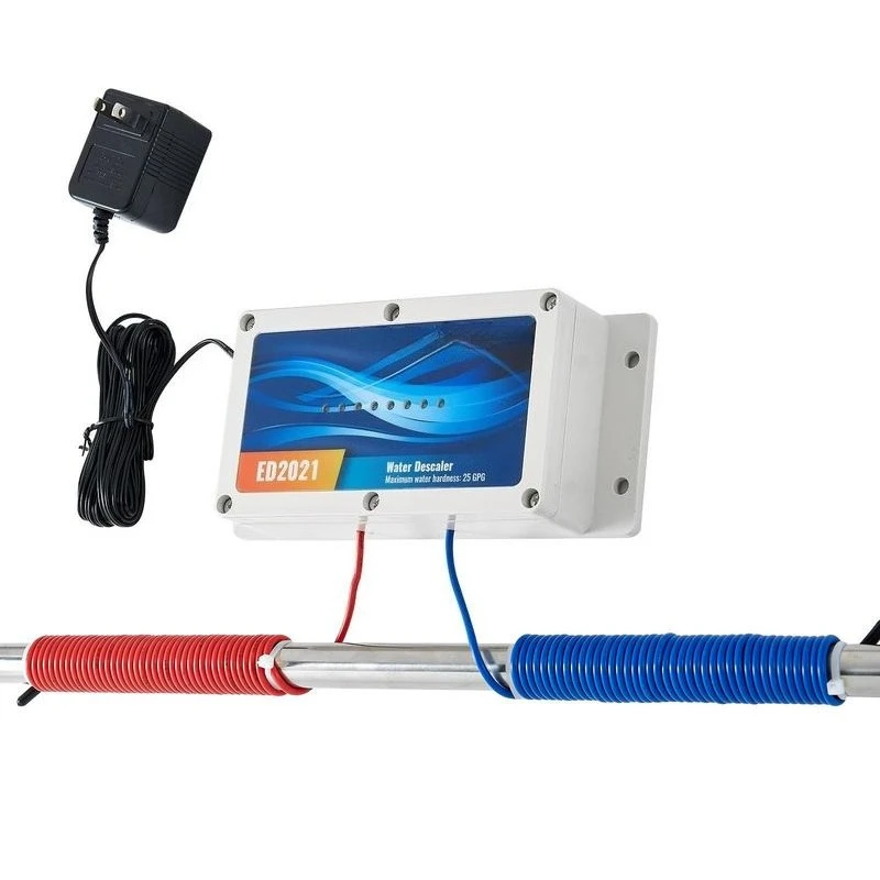 Electronic Water Descaler System, Whole House Salt Free Descaler, Hard Water Conditioner to Reduces Scale Build-Up, for All Kinds of Plumbing Pipes, Durable for Over 6 Years
Electronic Water Descaler System, Whole House Salt Free Descaler, Hard Water Conditioner to Reduces Scale Build-Up, for All Kinds of Plumbing Pipes, Durable for Over 6 Years