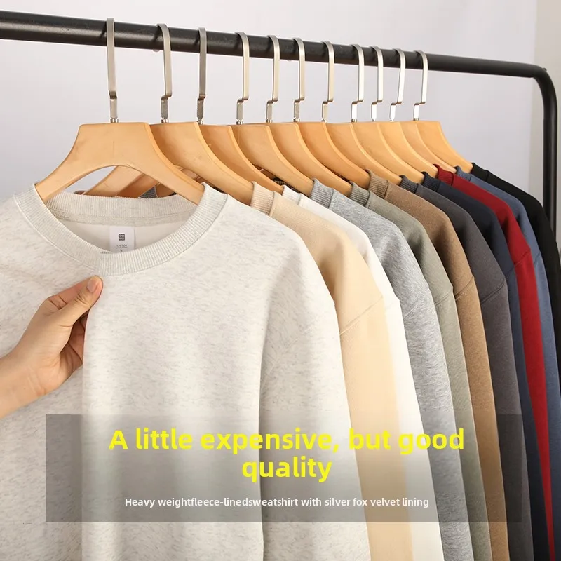 Thiened Fce Long Sve round Ne Men's Sweatirt Autumn Winter Warm Clothing Pure Color Versatile Inner Wear T-irt
Thiened Fce Long Sve round Ne Men's Sweatirt Autumn Winter Warm Clothing Pure Color Versatile Inner Wear T-irt