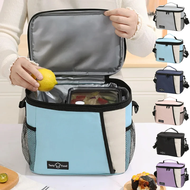1PC Portable Lunch Bag Food Thermal Box Durable Waterproof Office Cooler Lunchbox with Adjustable Shoulder Strap Insulated Case
1PC Portable Lunch Bag Food Thermal Box Durable Waterproof Office Cooler Lunchbox with Adjustable Shoulder Strap Insulated Case