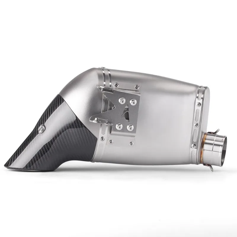 Motorcycle exhaust pipe for FZ07 2014-24 R7 2021-24
Motorcycle exhaust pipe for FZ07 2014-24 R7 2021-24