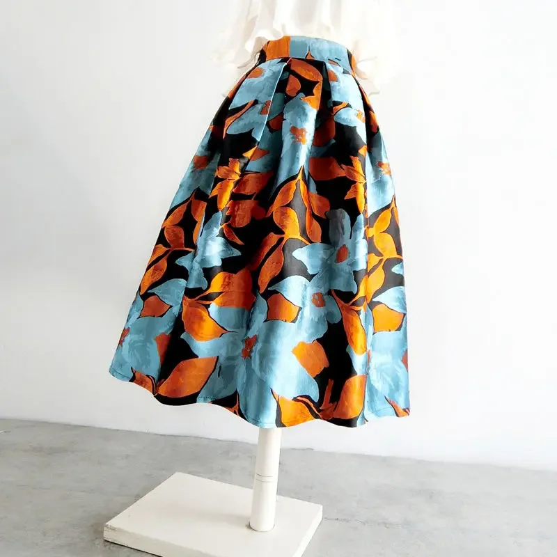 Aesthetic Floral Embroidery Midi Long Skirt for Women Autumn Winter Fashion A Line High Waist Mid-length Skirt Female C60
Aesthetic Floral Embroidery Midi Long Skirt for Women Autumn Winter Fashion A Line High Waist Mid-length Skirt Female C60