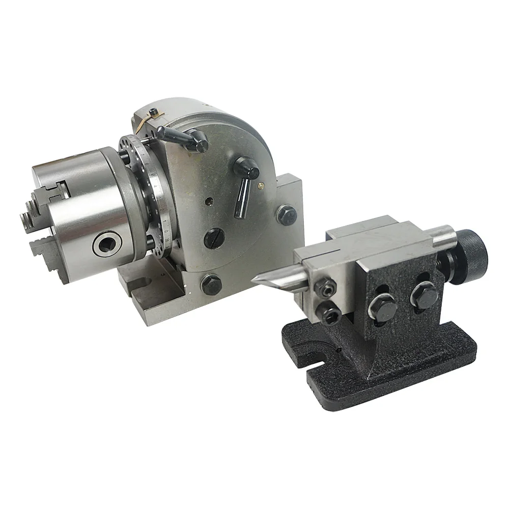 Universal Dividing Head BS-0-4 Inches 100MM 125MM Chucks Precision Tailstock 3-Jaw Lathe Chuck Gor Milling Machine Tail Stock
Universal Dividing Head BS-0-4 Inches 100MM 125MM Chucks Precision Tailstock 3-Jaw Lathe Chuck Gor Milling Machine Tail Stock