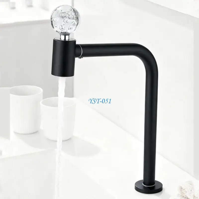 E15A Double Model Rustless Steel Faucet 360° Swivels Removable Head for Convenient
E15A Double Model Rustless Steel Faucet 360° Swivels Removable Head for Convenient