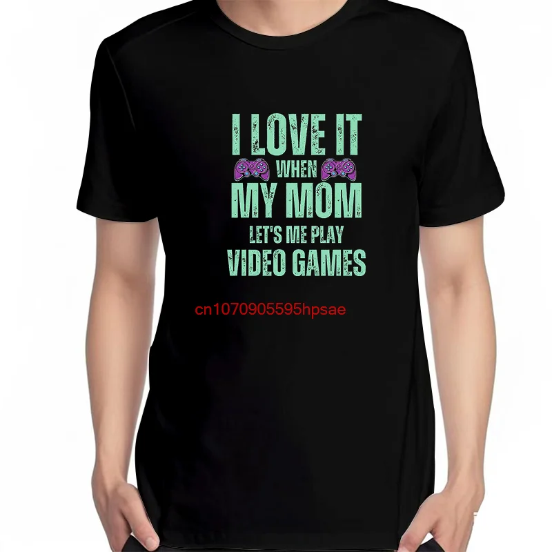 I Love My Mom Fashion Summer Cotton Short Sleeve T-Shirts Funny Sarcastic Video Games Fashion Streetwear Unisex Print T Shirt
I Love My Mom Fashion Summer Cotton Short Sleeve T-Shirts Funny Sarcastic Video Games Fashion Streetwear Unisex Print T Shirt