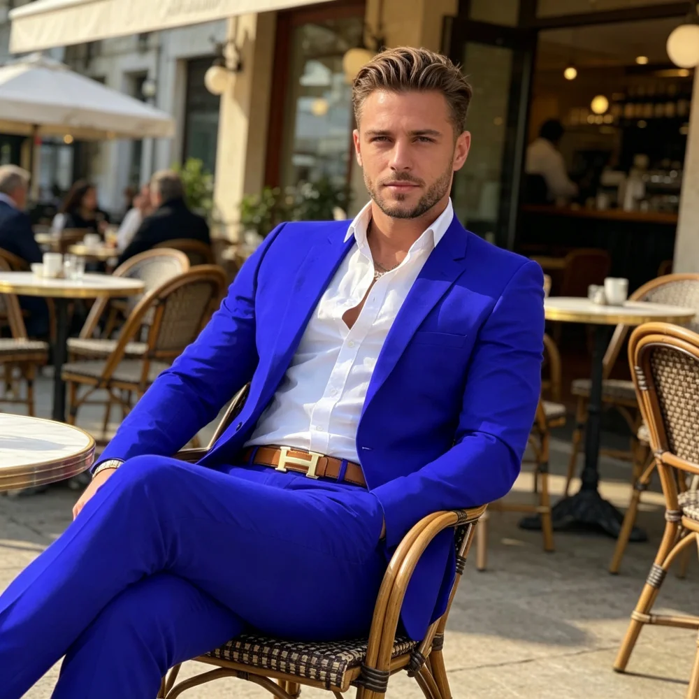 Men's Formal Slim Fit Terno Lapel Engraved 2-Piece Set Blazer Vest And Pants Wedding Business Summer Outfit Combination
Men's Formal Slim Fit Terno Lapel Engraved 2-Piece Set Blazer Vest And Pants Wedding Business Summer Outfit Combination