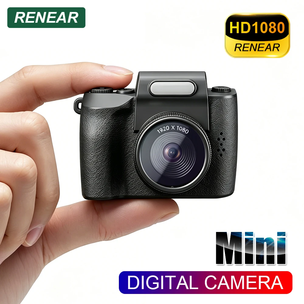 HD 1080P Mini Digital Camera Portable For Student Girl Kids Gifts With Lanyard Retro Small Video Recorder Compact Travel Camera
HD 1080P Mini Digital Camera Portable For Student Girl Kids Gifts With Lanyard Retro Small Video Recorder Compact Travel Camera