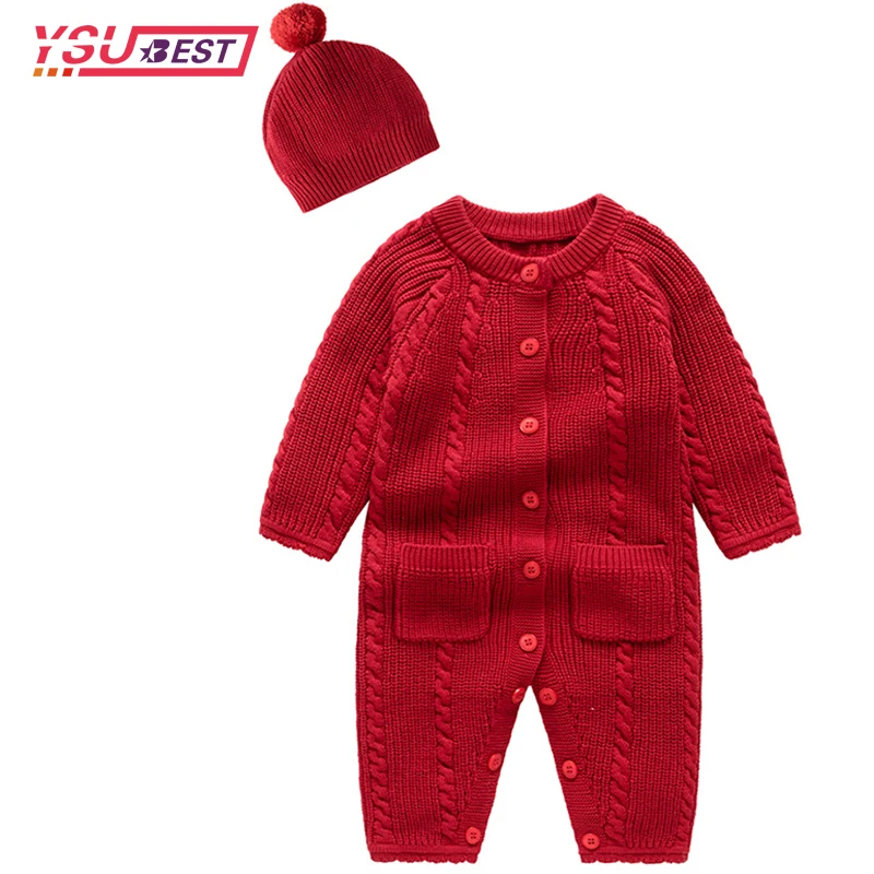 New Infant Boys Girls Jumpsuits Clothes Christmas Baby Rompers Long Sleeve Autumn Knitted Newborn Toddler Kid Overalls One Piece
New Infant Boys Girls Jumpsuits Clothes Christmas Baby Rompers Long Sleeve Autumn Knitted Newborn Toddler Kid Overalls One Piece