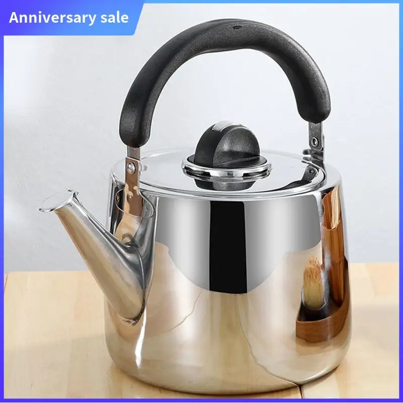 1 Piece 3L Thickened Whistle Kettle Rapid Heating Boiling Water Pot Stainless Steel
1 Piece 3L Thickened Whistle Kettle Rapid Heating Boiling Water Pot Stainless Steel