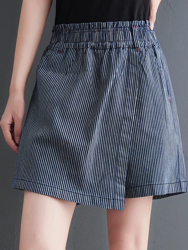 Versatile Casual Slim Fit Striped Denim Skirt Pants Summer Artistic plus Size Wide Leg Pants Meat Concealing Shorts Thin Hot ...
Versatile Casual Slim Fit Striped Denim Skirt Pants Summer Artistic plus Size Wide Leg Pants Meat Concealing Shorts Thin Hot ...
