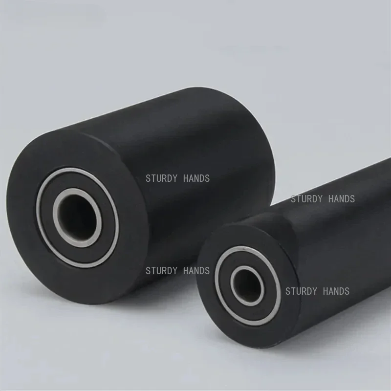 1pc rubber covered bearing roller wear-resistant waterproof silent cylindrical double axis guide wheel hardware accessories
1pc rubber covered bearing roller wear-resistant waterproof silent cylindrical double axis guide wheel hardware accessories