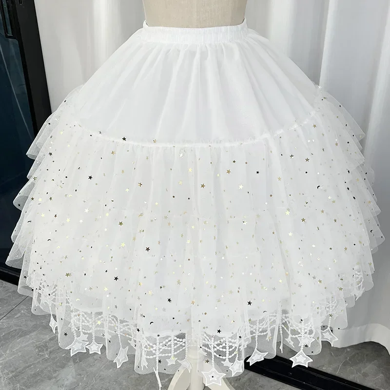 Women Girls 2 Hoops Wedding Crinoline Short 65cm Petticoat Ballgown Elastic Waist Tassels Underwear Underskirt
Women Girls 2 Hoops Wedding Crinoline Short 65cm Petticoat Ballgown Elastic Waist Tassels Underwear Underskirt