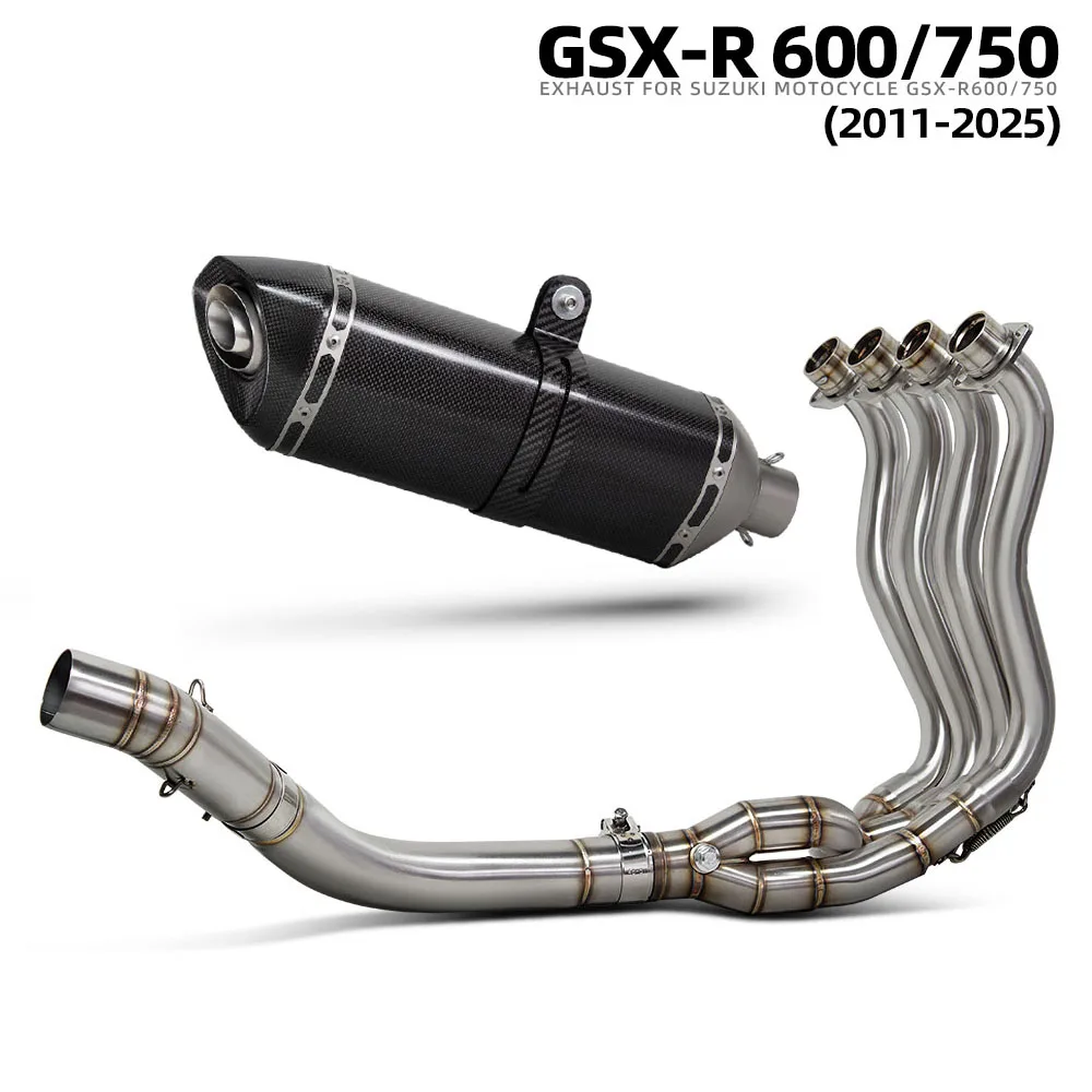 For Suzuki GSXR600 GSXR750 GSXS750 GSX-R600/R750/S750 2011-2025 Motorcycle Exhaust Full System Manifold Muffler With DB Killer
For Suzuki GSXR600 GSXR750 GSXS750 GSX-R600/R750/S750 2011-2025 Motorcycle Exhaust Full System Manifold Muffler With DB Killer