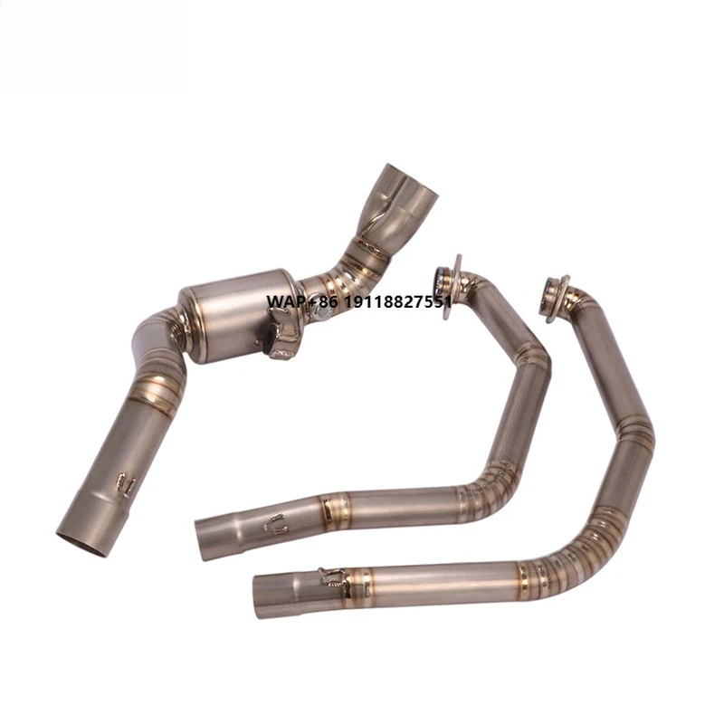 Titanium Alloy Exhaust Header Pipe for F650/700/800 GS/ADV Motorcycle Exhaust Front Pipe Muffler Pipe 2018-2017
Titanium Alloy Exhaust Header Pipe for F650/700/800 GS/ADV Motorcycle Exhaust Front Pipe Muffler Pipe 2018-2017
