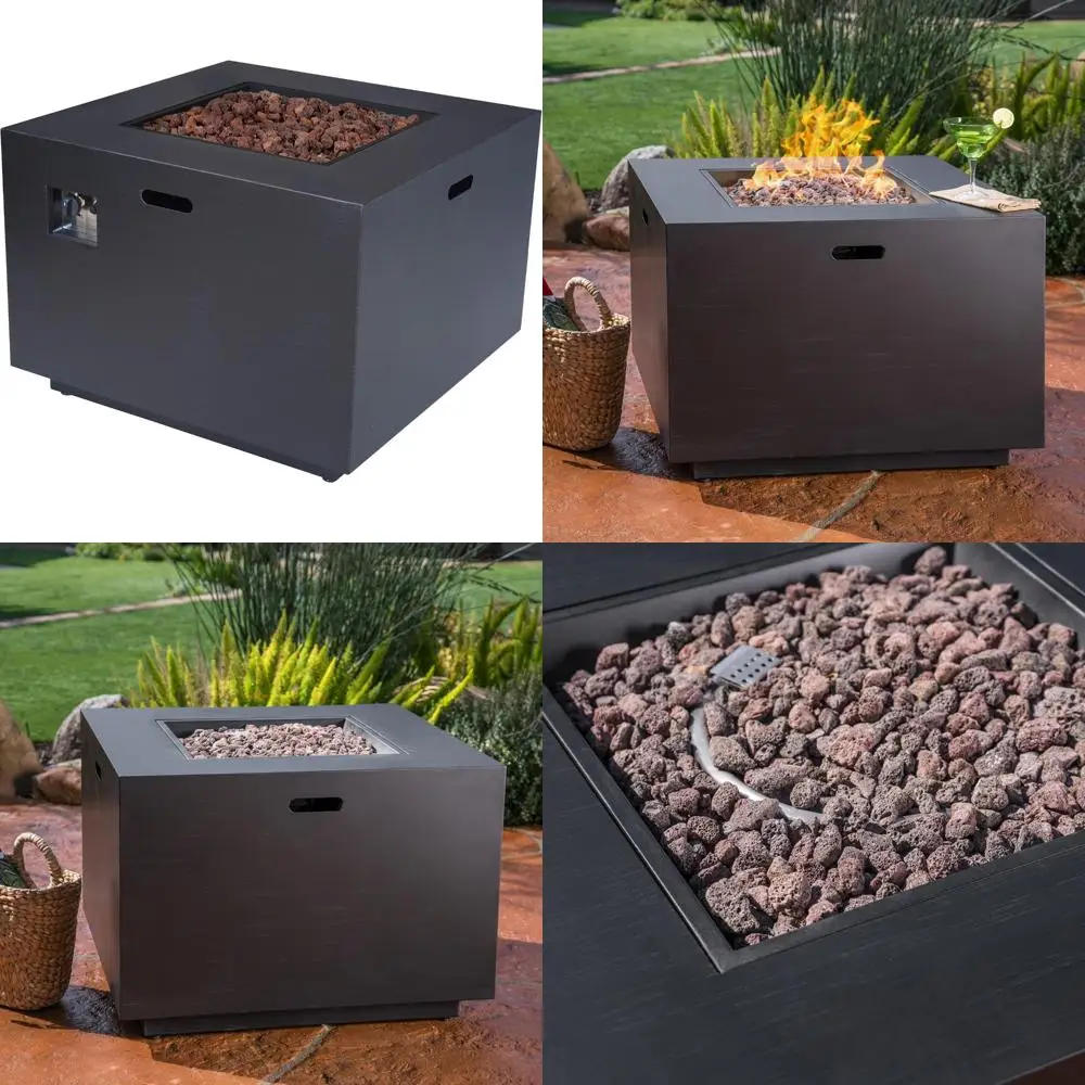 Christopher Knight Home Wellington 33 Outdoor Iron Fire Pit, 50,000 BTU, Dark Grey
Christopher Knight Home Wellington 33 Outdoor Iron Fire Pit, 50,000 BTU, Dark Grey
