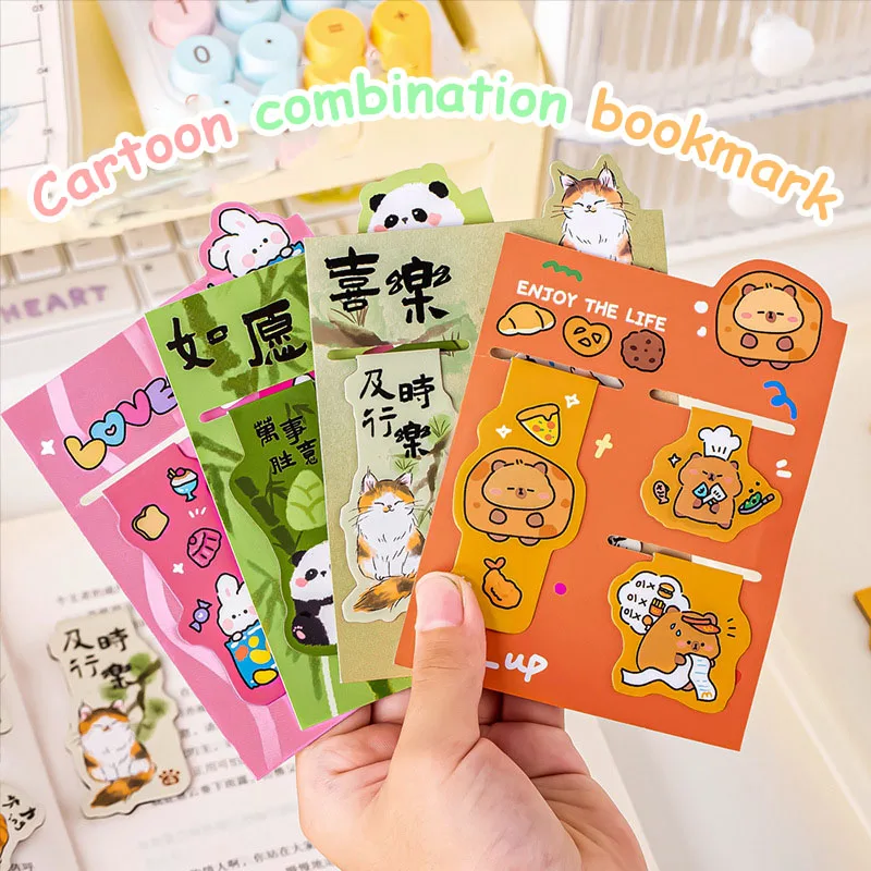 Cute Animal Combination Magnetic Bookmark Student Magnet Bookmark Cute School office supplies stationery art supplies
Cute Animal Combination Magnetic Bookmark Student Magnet Bookmark Cute School office supplies stationery art supplies