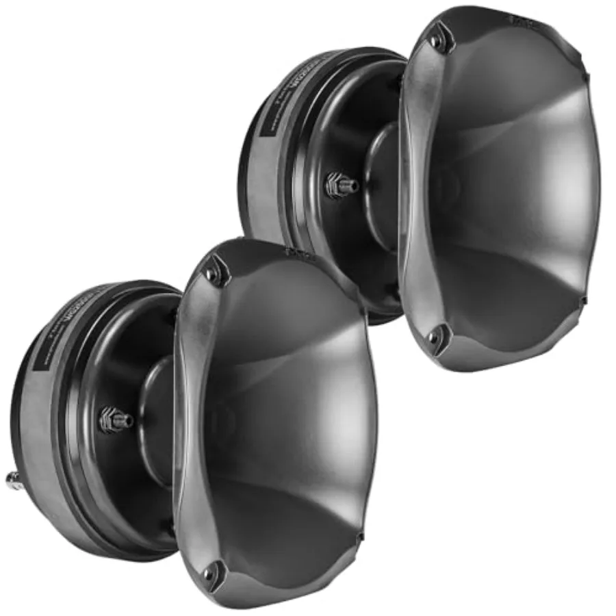 PRO Audio polyimide compression driver for stage monitoring black 200W per unit 107dB sensitivity 8 ohm shallow waveguide 2 exi
PRO Audio polyimide compression driver for stage monitoring black 200W per unit 107dB sensitivity 8 ohm shallow waveguide 2 exi