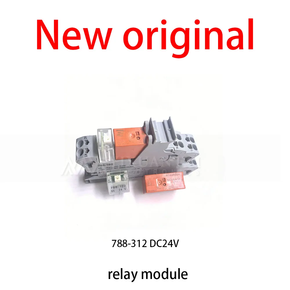 1Pcs/Lot New original 788-312 DC24V Relay interface module
1Pcs/Lot New original 788-312 DC24V Relay interface module