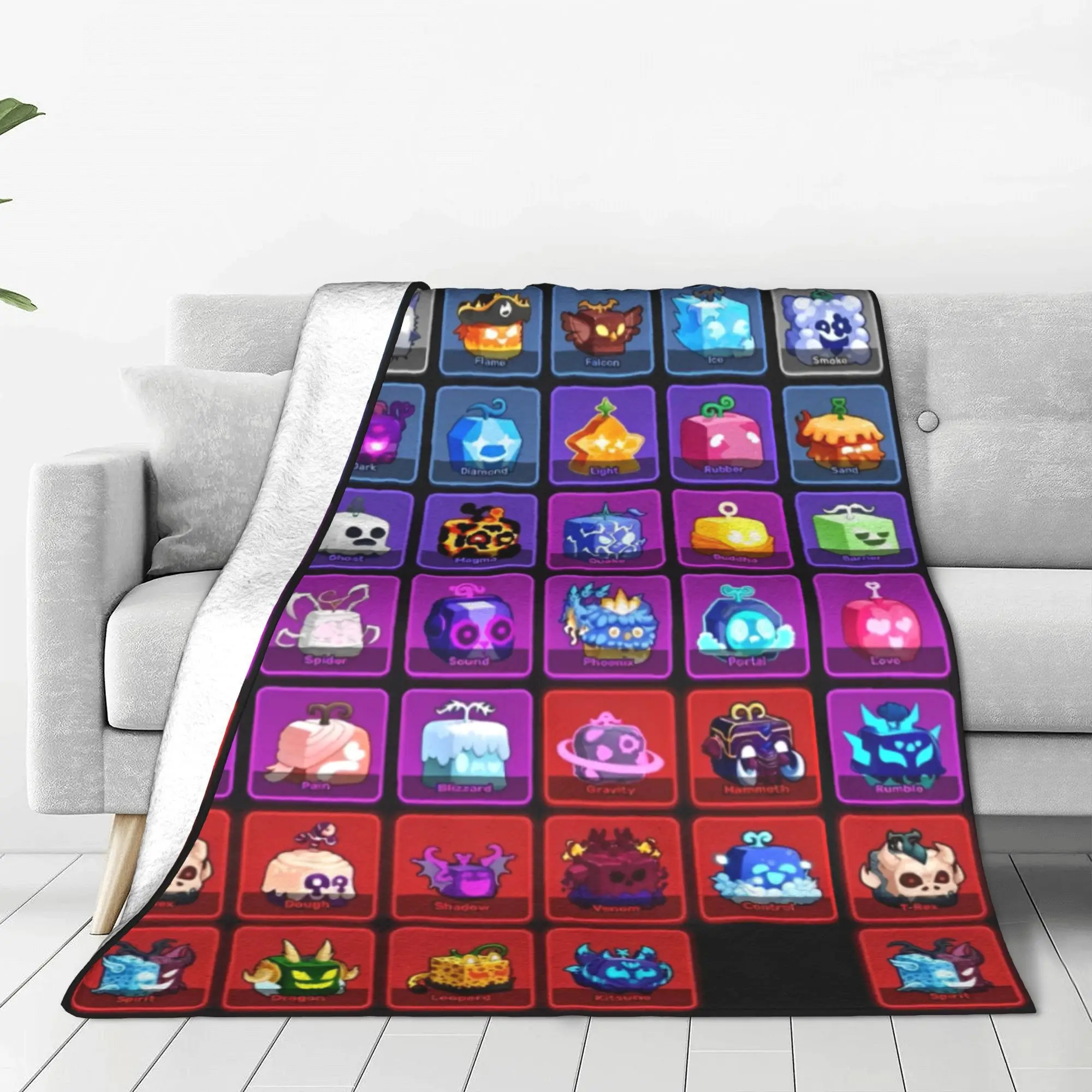 B-Blox Game Fruits Velvet Throw Blankets Mythical Cartoon Anime Blankets for Home Travel Ultra-Soft Outdoor Multi-function
B-Blox Game Fruits Velvet Throw Blankets Mythical Cartoon Anime Blankets for Home Travel Ultra-Soft Outdoor Multi-function