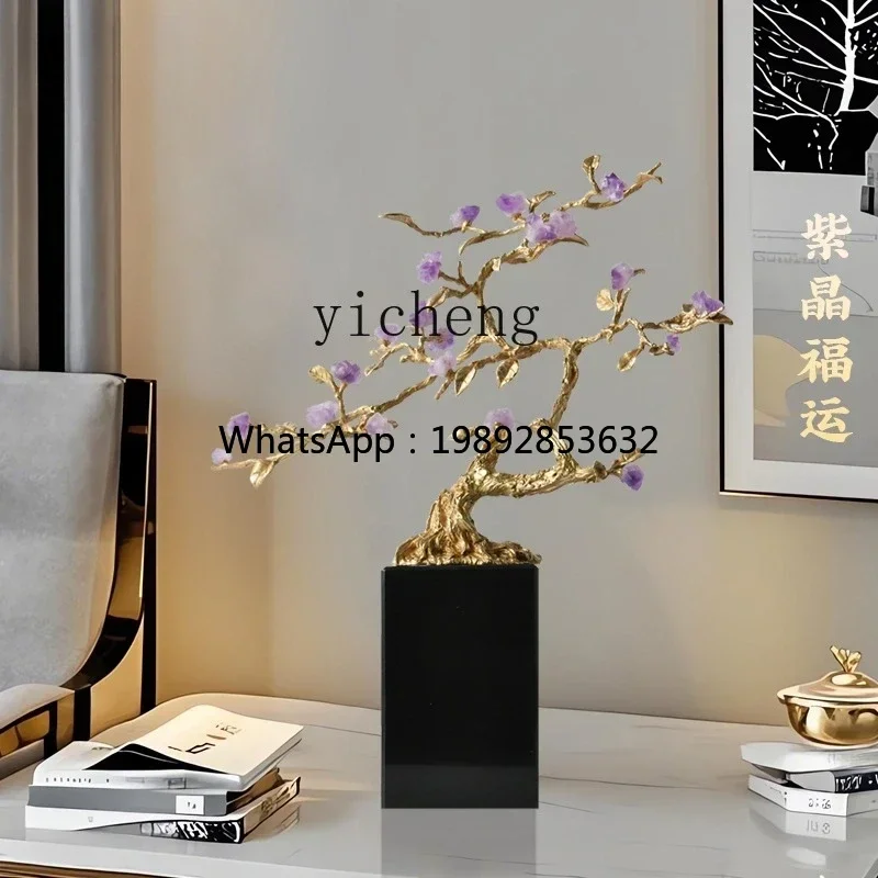 Аметист Денежное Дерево Орнамент Европейский Стиль Высококачественная Гостиная Вход ТВ Шкаф Приставной Столик
Аметист Денежное Дерево Орнамент Европейский Стиль Высококачественная Гостиная Вход ТВ Шкаф Приставной Столик