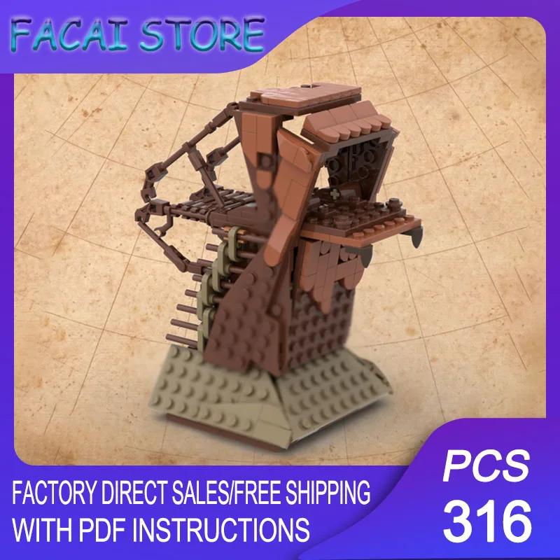 Magic Rings Model Moc Building Bricks Modular Orc Siege Tower Model Technology Blocks Christmas DIY Toy Construction Gifts
Magic Rings Model Moc Building Bricks Modular Orc Siege Tower Model Technology Blocks Christmas DIY Toy Construction Gifts