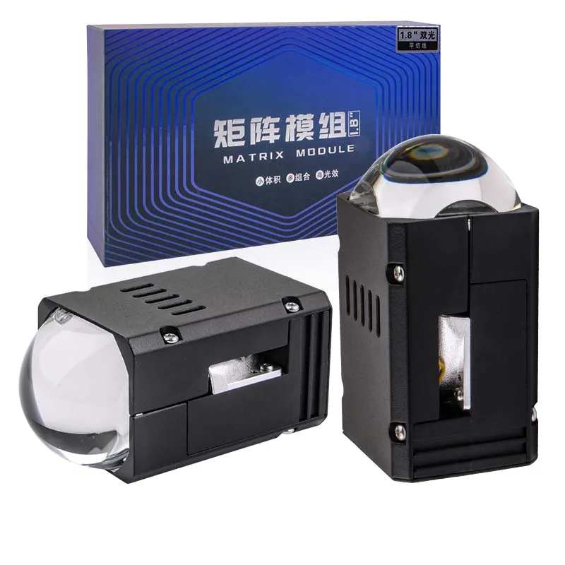 High Power 210W Mini Projector Lens Bi LED matrix Lens Module Led Laser Fog Light 1.8-inch Headlight Lens
High Power 210W Mini Projector Lens Bi LED matrix Lens Module Led Laser Fog Light 1.8-inch Headlight Lens