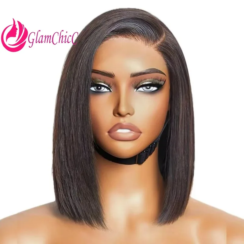 5x5 Lace frontal Side Part Vietnam Double Drawn Bone Straight Bob Natural Color Human Hair Wig 200%Density Pre Plucked Baby Hair
5x5 Lace frontal Side Part Vietnam Double Drawn Bone Straight Bob Natural Color Human Hair Wig 200%Density Pre Plucked Baby Hair