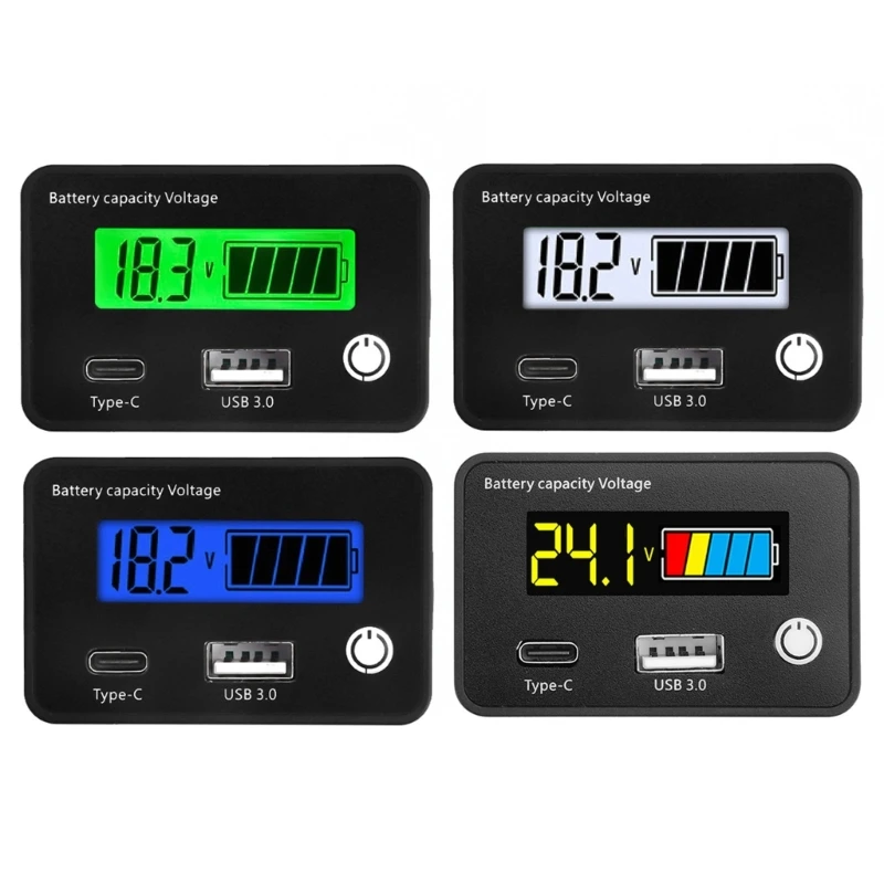 2025 New Multifunction 18W Battery Capacity Tester USB Type C QC3.0 for Solar Vehicle Use
2025 New Multifunction 18W Battery Capacity Tester USB Type C QC3.0 for Solar Vehicle Use