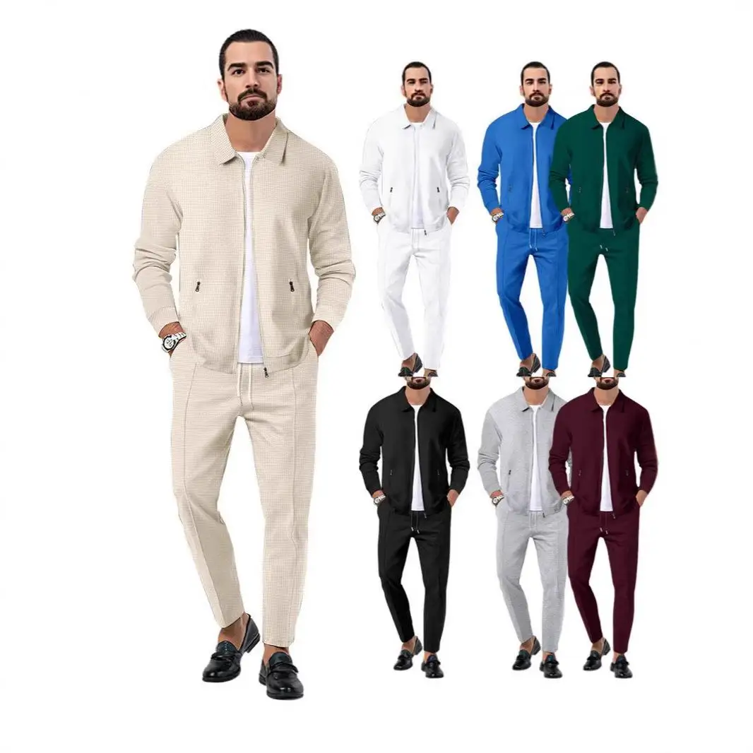 Men's Sports Suit Youth Zipper Pocket Lapel Jacket Pants Casual Autumn Outfit Long Pants Seven Sleeve Coat No Brand
Men's Sports Suit Youth Zipper Pocket Lapel Jacket Pants Casual Autumn Outfit Long Pants Seven Sleeve Coat No Brand