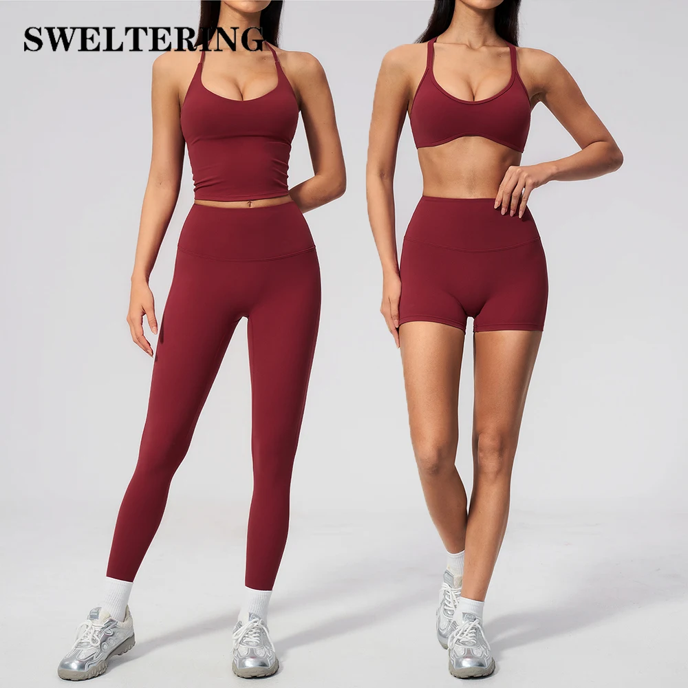 Yoga Set 2PCS Women Tracksuits Workout Clothes Sportswear Fitness High Waist Leggings Cycling Shorts Sport Suit Female Yoga Suit
Yoga Set 2PCS Women Tracksuits Workout Clothes Sportswear Fitness High Waist Leggings Cycling Shorts Sport Suit Female Yoga Suit