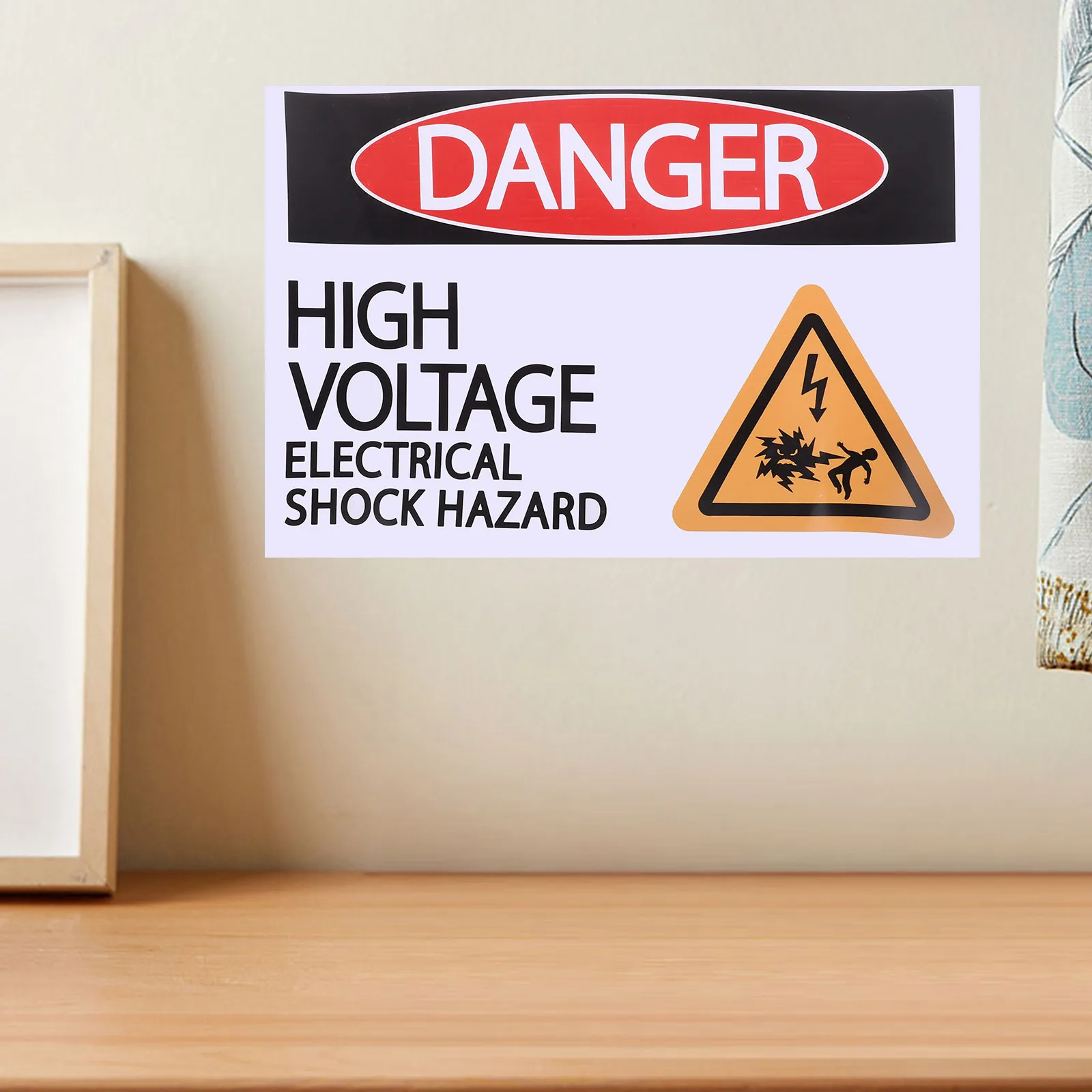 High Voltage Warning Sticker Safety Label Decal For Factory Construction Site Waterproof Pvc Security Sign Traffic Safety
High Voltage Warning Sticker Safety Label Decal For Factory Construction Site Waterproof Pvc Security Sign Traffic Safety