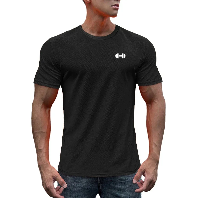 Gym Fitness Muscle Short Sleeve O-Neck Clothing Summer Mesh Breathable Quick Dry Cool T-shirt Mens Bodybuilding Running Shirts
Gym Fitness Muscle Short Sleeve O-Neck Clothing Summer Mesh Breathable Quick Dry Cool T-shirt Mens Bodybuilding Running Shirts