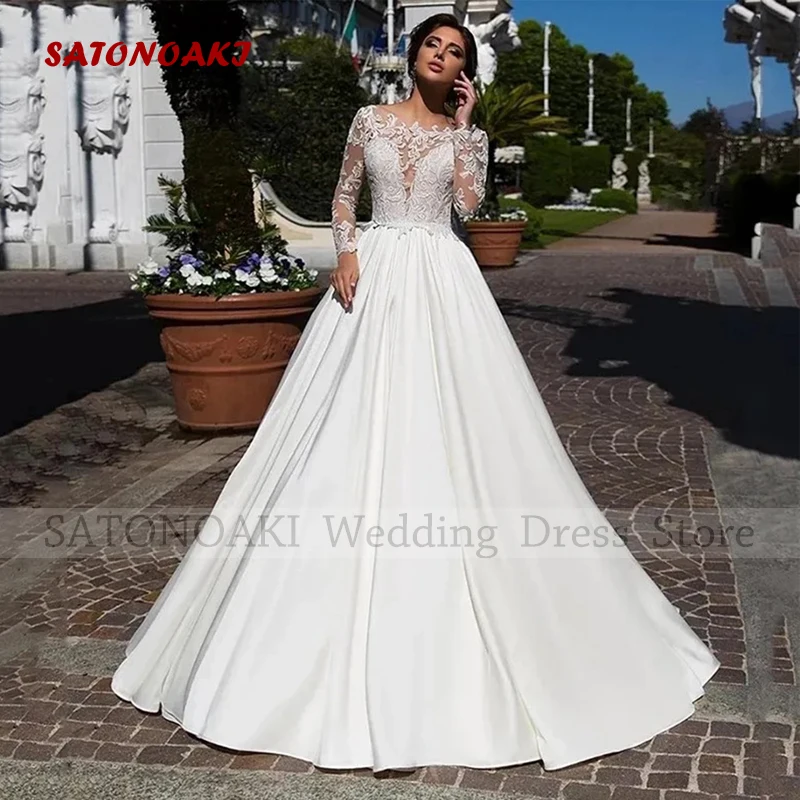 Elegant Boho O-Neck Lace Wedding Dress for Women A-Line Floor Length Backless Applique Bridal Gowns Vestido De Novia Custom Made
Elegant Boho O-Neck Lace Wedding Dress for Women A-Line Floor Length Backless Applique Bridal Gowns Vestido De Novia Custom Made