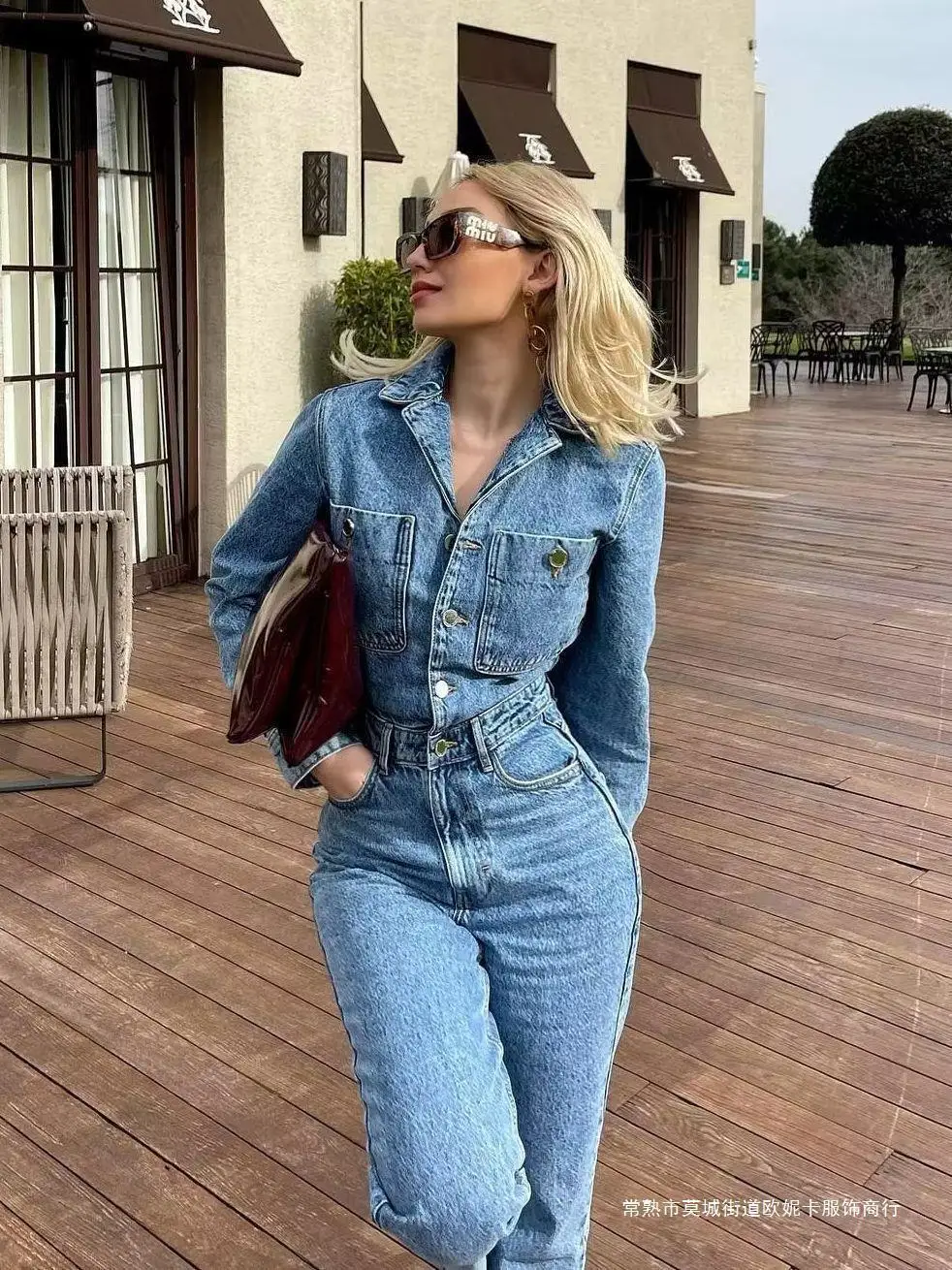Women Denim Jumpsuit Woman Jean Overalls Long Sleeve Elegant Jumpsuits Streetwear 2023 new Turn Down Collar Vintage jumpsuits
Women Denim Jumpsuit Woman Jean Overalls Long Sleeve Elegant Jumpsuits Streetwear 2023 new Turn Down Collar Vintage jumpsuits